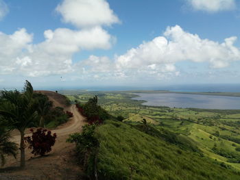 Mount redonda in the dominican republic