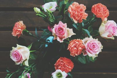 Close-up of pink roses