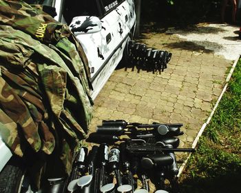 Full frame shot of empty chairs