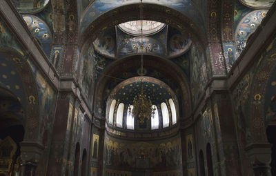 Low angle view of dome of building