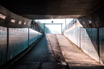 Walkway in corridor