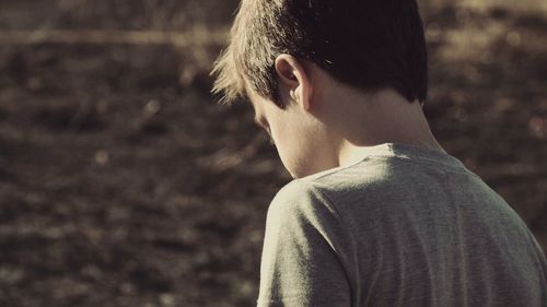 Close-up of young woman