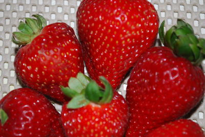 Close-up of strawberries