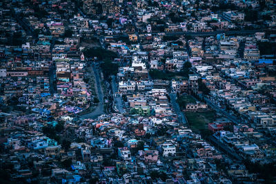 Aerial view of cityscape