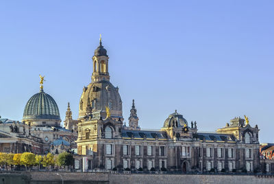 View of building against clear sky