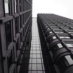 Low angle view of modern building