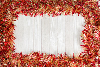 Close-up of christmas tree during autumn