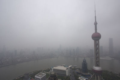 View of cityscape against sky