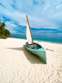 Boat on beach