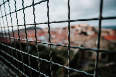 Full frame shot of chainlink fence