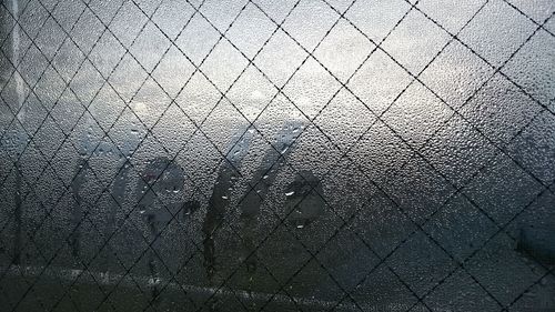 Close-up of chainlink fence