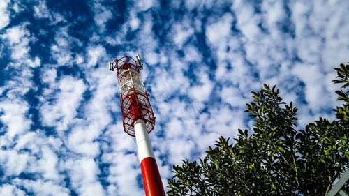 Low angle view of cloudy sky