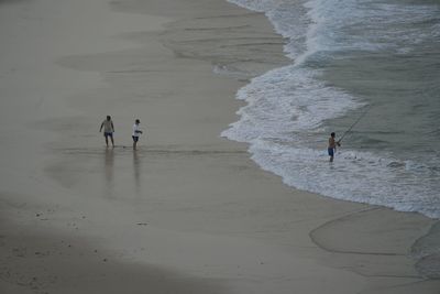 People on beach