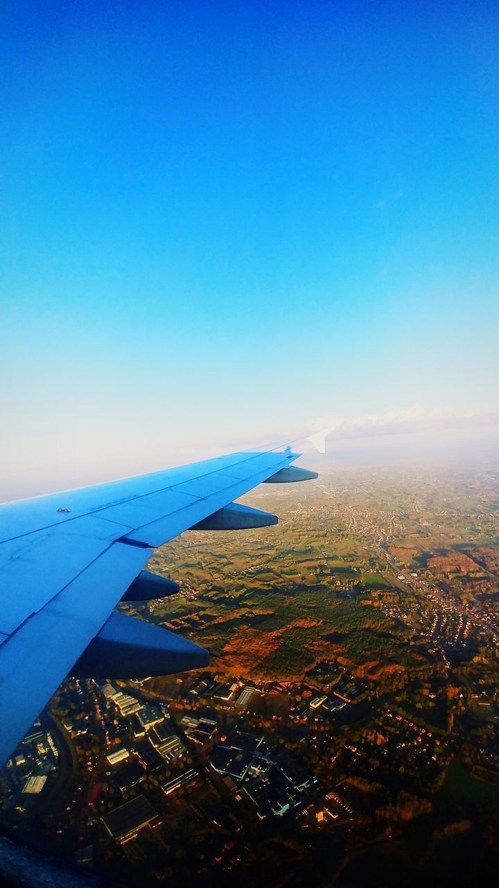 AERIAL VIEW OF LANDSCAPE AGAINST SKY