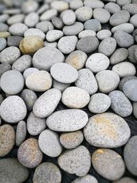 Full frame shot of pebbles