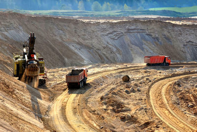 Panoramic view of a vehicle