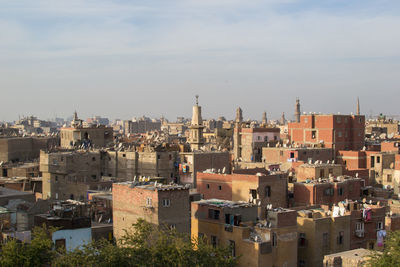 Cityscape against sky