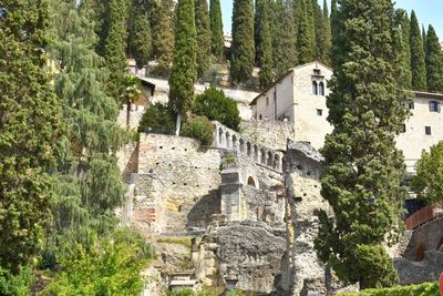 View of old ruin building