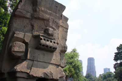 Low angle view of building against the sky