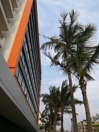 Low angle view of building against sky