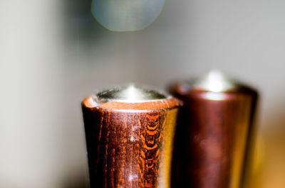 Close-up of candle
