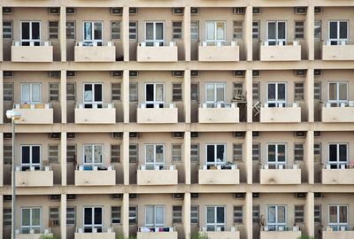 Full frame shot of residential building