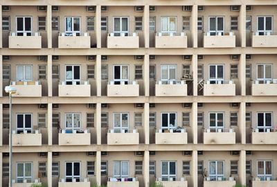 Full frame shot of residential building