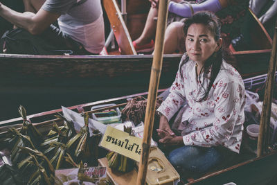 Full length of young woman