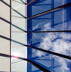 Low angle view of modern building