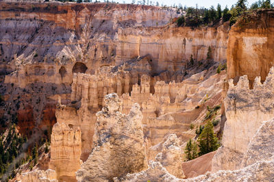 View of rock formation