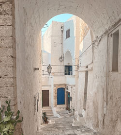 Entrance of old building