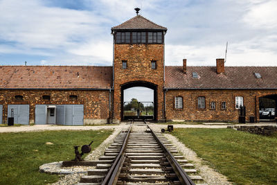 View of historic building against sky