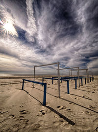 Scenic view of cloudy sky