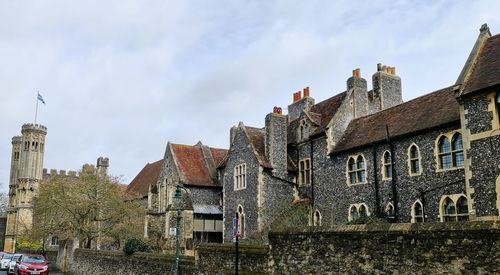 Buildings in city