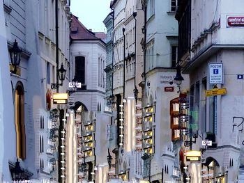 View of buildings in city