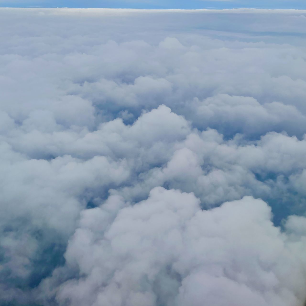 AERIAL VIEW OF CLOUDSCAPE