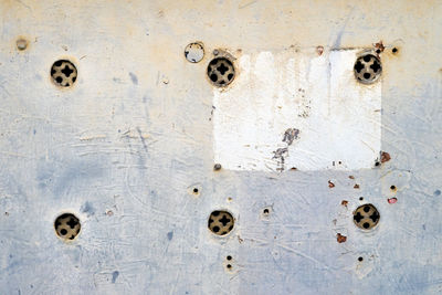 Full frame shot of weathered wall