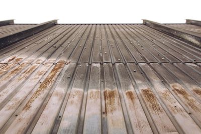 Close-up of wooden structure