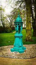 Fountain in park