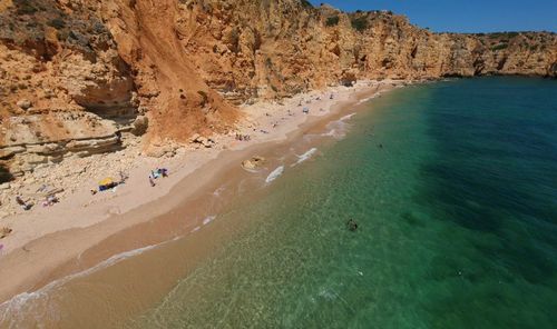 Scenic view of beach