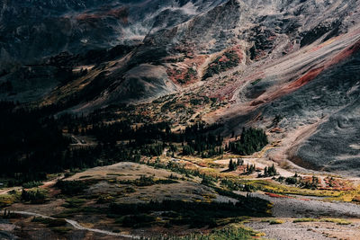 Aerial view of landscape