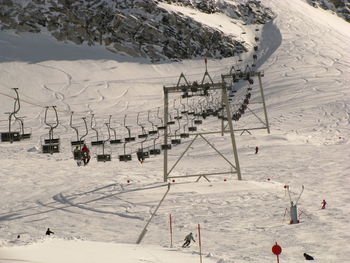 View of ski lift