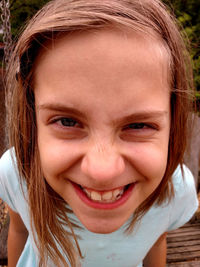 Portrait of smiling girl