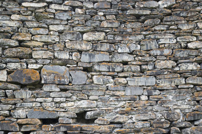 Background of stone wall texture . masonry stone wall rock construction pattern