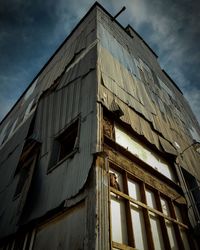 Low angle view of building against sky