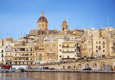 Buildings at waterfront