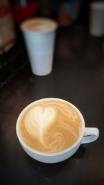 Close-up of coffee cup