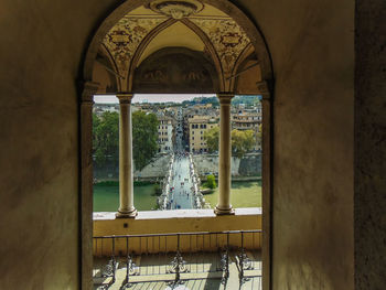 Interior of old building