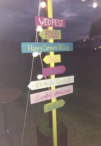 Close-up of road sign