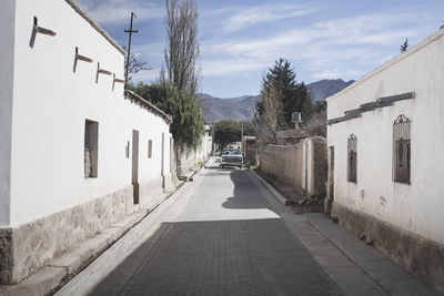 Street amidst buildings in city